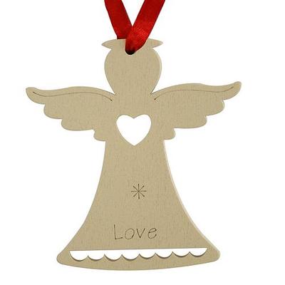 Christmas decorations MagicHome, Angel Love, pkg. 5 pcs