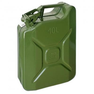 2.TRIEDA Kanister JerryCan 20 lit, kovový, na PHM, GS/TUV, zelený, RAL6003