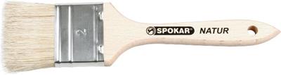 Paint brush Spokar 9020 C 3.00 • flat, natural, wooden