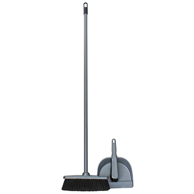 Set Ekonex 79311, dustpan, brush, broom with handle