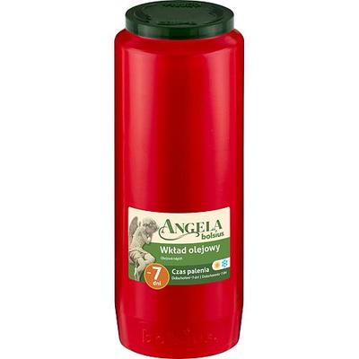 Bolsius Angela Fill NR12 red, 155 h, 471 g, oil
