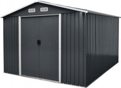 House Strend Pro, garden, sheet metal, anthracite, 301x303x214 cm