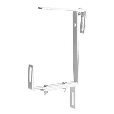 Hanger WND, white, for flowering pot, metal holder, pack. 2 pcs