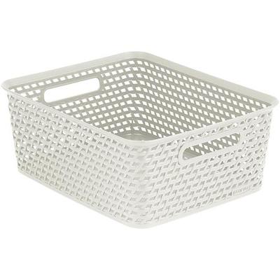 Laundry basket Curver® Your Style M, Off white, 35x30x13 cm