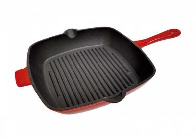 2.TRIEDA Panvica MagicHome Enamel Line, liatinová, grilovacia, 270x270 mm