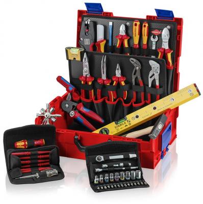 L-Box KNIPEX 00 21 19 LB E, 63 dielny, elektrikar