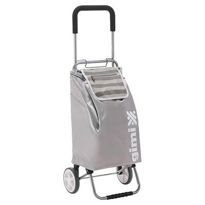 Shopping trolley GIMI Flexi, silver