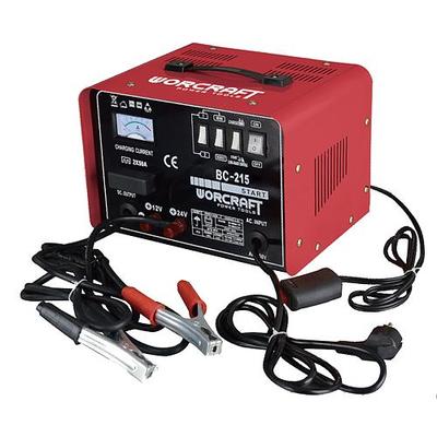 Battery charger Worcraft BC-215, 12/24V, 230V, 40A, for car batteries, start function