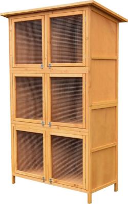 Rabbit hutch Strend Pro, with roof, 116x60x180 cm