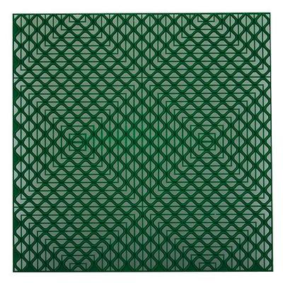 Garden floor 300x300mm 6pcs green grass