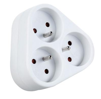 Distribution Strend Pro, 230 V, IP20, max. 3680 W, 3x16A, white