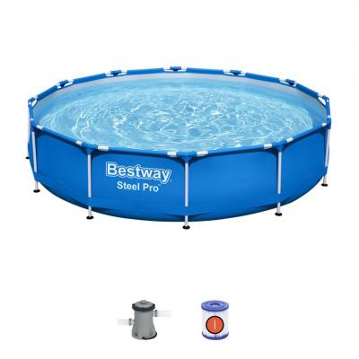 Bestway® Steel Pro MAX™ Above Ground Pool Set 3.66 m x 76 cm, filter