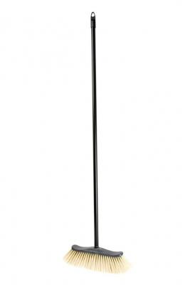 Broom Geco Z30P, plastic, with plastic handle 1200 mm, 30 cm