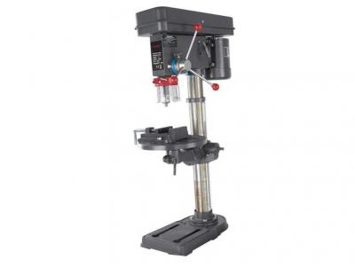 2.TRIEDA Vŕtačka Worcraft DP05-16, 450W, kľúč 16 mm, stojanová so zverákom