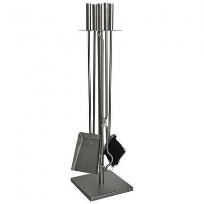 2.TRIEDA Sada kutac Homefire FT075BA, ku krbu, 4 dielna, čierna, 81 cm