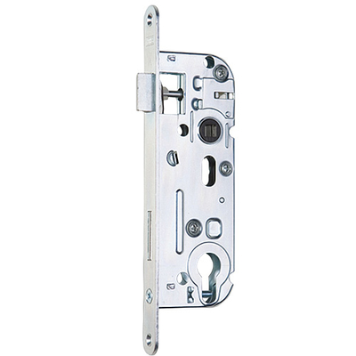 Cylinder door lock 60/90/40mm Hobes, Left-Right, galvanized