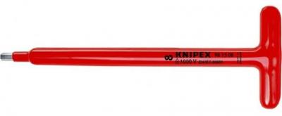 Skrutkovac KNIPEX 98 15 08, 250 mm, 8.0mm, HEX, tvar T, VDE 1000V