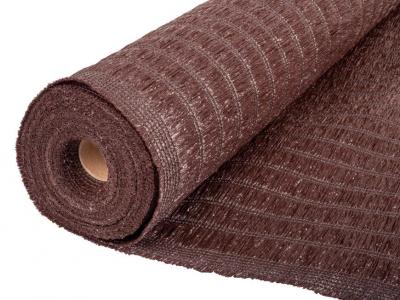 Shading net BrownDecor W101, 1.5x10 m, UV, 230 g/m2, brown