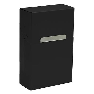 The cigarette box, black