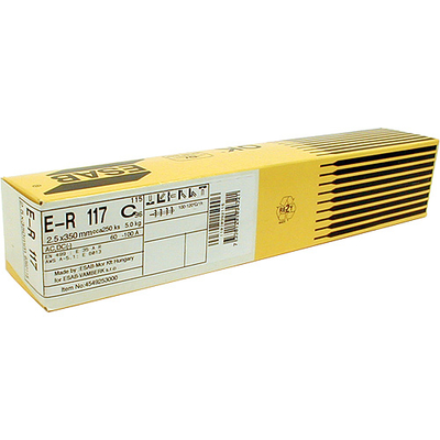Electrode ESAB ER 117 4,0/350 mm • 5.6 kg, 122 pcs, 3 pac.