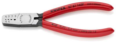 Klieste KNIPEX 97 61 145 F, 145 mm, 0.25-2.5mm, na dutinky, lisovacie