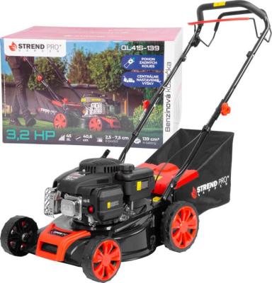 2nd CLASS Lawn Mower Strend Pro QL41S-139, petrol, 2.4 kW, cutting width 40.6 cm, self-propelled, LO