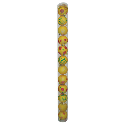 Decorations Xmas N4B 6012, 12 pcs, M01 gold