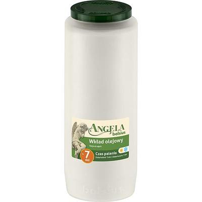 Bolsius Angela Fill NR12 white, 155 h, 471 g, oil