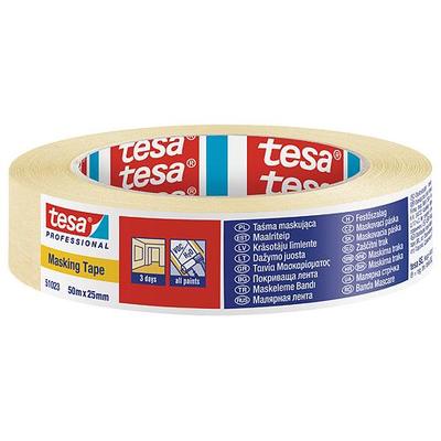 Tape tesa® PRO, masking, 25 mm, L-50 m