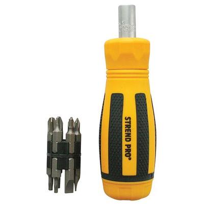 Set of bits with screwdriver 12in1 Strend Pro, bits (25mm)