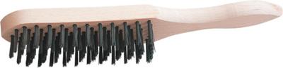 Brush Spokar 1606, 6 row, wire, wooden handle