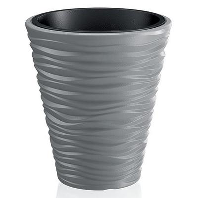 Flower pot Sand 400, 388x436 mm, gray