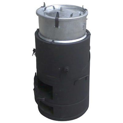 Steam cooker 65 lit galvanized
