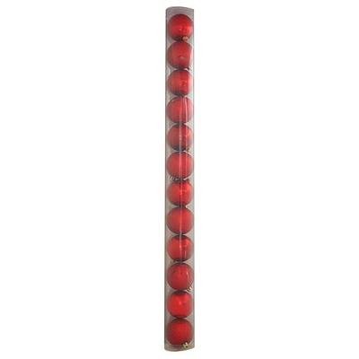 Decorations Xmas N4B 6012, 12 pcs, M03 red