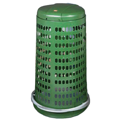 Trash bin ICS C455038 • 38(50)x80 cm, green, ECO