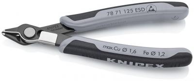 Klieste KNIPEX 78 71 125 ESD, 125 mm, stipacie, bocne, jemna mechanika