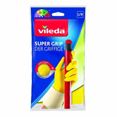 Gloves Vileda Supergrip, L