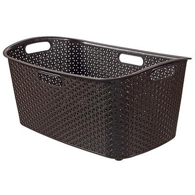 Laundry basket Curver® MY STYLE 47L, brown, 60x39x28 cm