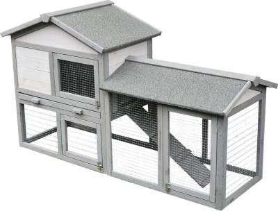 Rabbit hutch Strend Pro, with roof, 147x54x85 cm