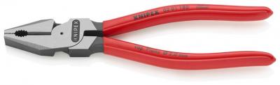 Klieste KNIPEX 02 01 180, 180 mm, silove, kombinovane, DIN 5746