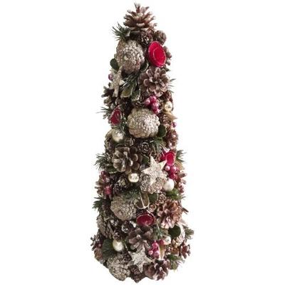 Tree MagicHome, red, 50 cm, natural
