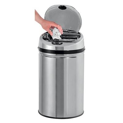Trashbin Easyhome AD-01 30 lit, sensor, round, 305x305x565 mm, 4xAA