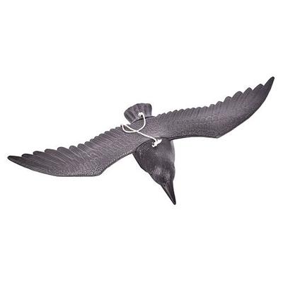 Bird scarer, flying raven, 56cm