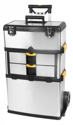 2.TRIEDA Box na náradie Strend Pro TBx3042-F, na kolieskach s rúčkou, nerezový, max. 36 kg