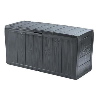 Box Keter® SHERWOOD 270L, anthracite, 117x45x57,5 cm, storage