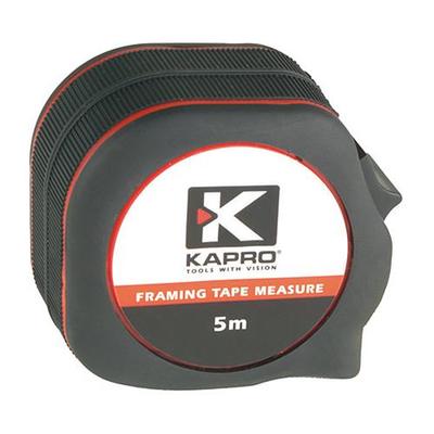 Steel measuring tape KAPRO® Pro Touch™ 5 m, roll-up