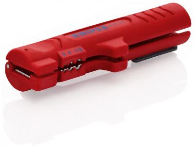 Nastroj KNIPEX 16 64 125 SB, 125mm, 0.8-2.5mm, odizolovaci, pre kable