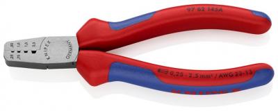 Klieste KNIPEX 97 62 145 A, 145 mm, 0.25-2.5mm, na dutinky, lisovacie