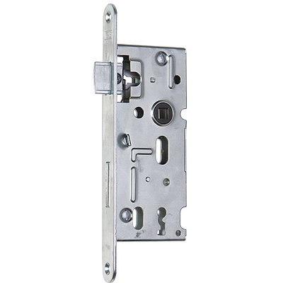 Key door lock 60/72/40mm Hobes, Left-Right, galvanized