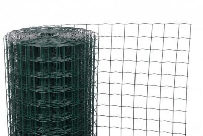 2.TRIEDA Pletivo EUROPLAST 3, 1500/50x50/2,20 mm, zelené, RAL 6005, Zn+PVC, ohradové, bal. 25 m